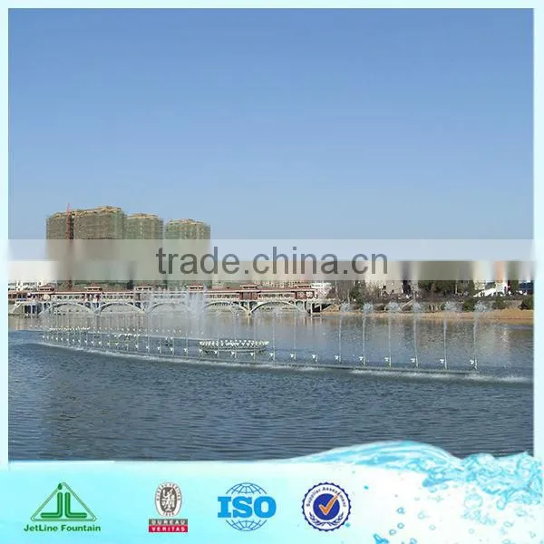 Music Water Fountain Built on River of Tongcheng, Anhui, East China, Phase II photo-4
