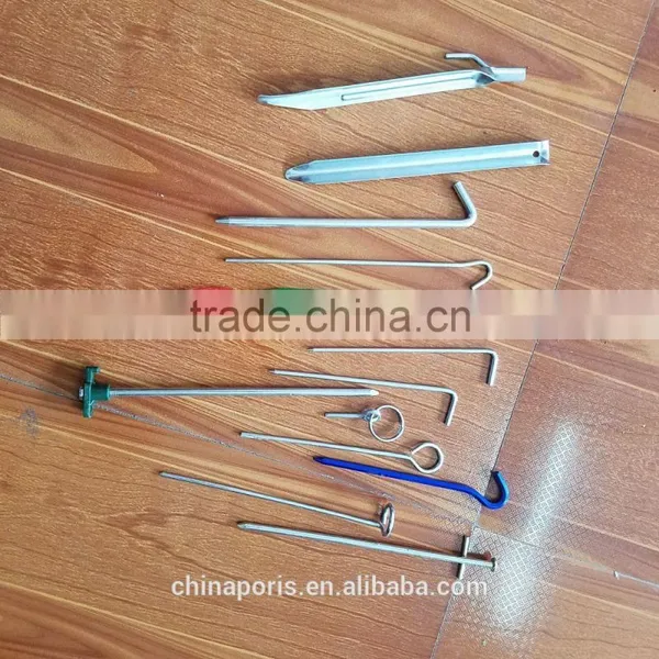 30cm Heavy Duty METAL Camping Tent Peg/ Tent Pin for Tent photo-4