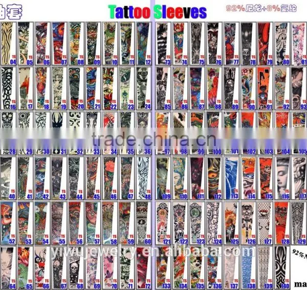 Yiwu High Quality Fashion and Personalized Tattoo Sleeve for Arm photo-2