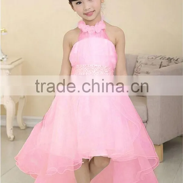 Free Shipping Flower Girls Dress Elegant Princess Tutu Dresses for Girl Children's Wedding Party Baby Girl Christening Dress photo-5