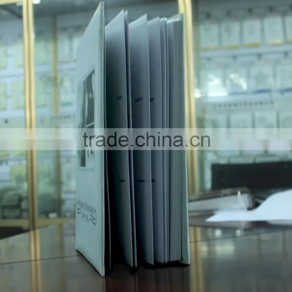Handmade 8x10 Photo Album Ring Binder Made in China photo-3