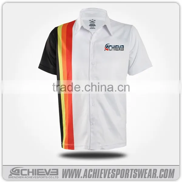 2016 Australia Design Custom Dye Sublimated Race Crew Shirts for Mens photo-2
