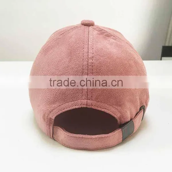 Hot Selling Brand New Wholesale Suede Baseball Cap Hats photo-5