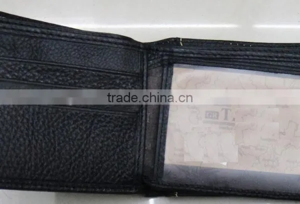 Fashion Hot Black Genuine Leather Men Designer Notecase photo-5