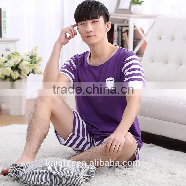 2017 New Design High Quality Best Choice Men's Cotton Pajamas photo-3