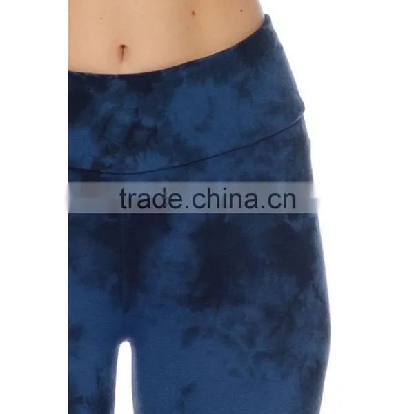 Customized Super Soft Sports Polyester Spandex Leggings Wholesale for Ladies photo-4