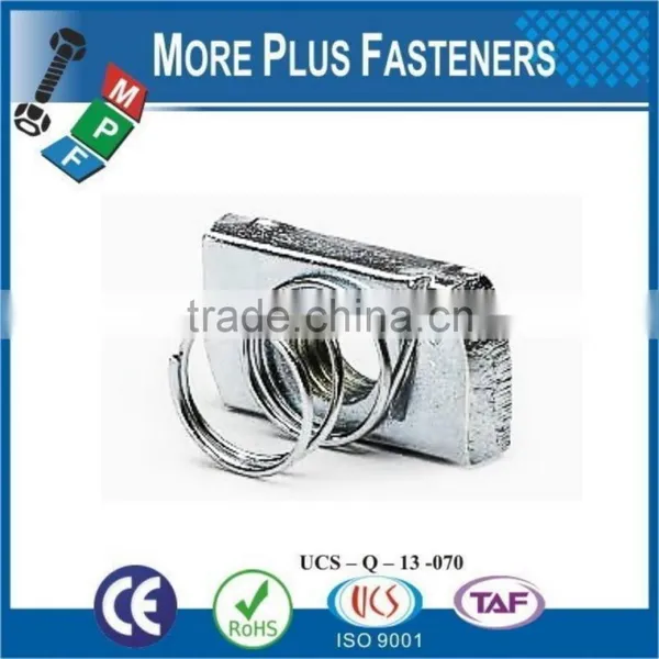 Made in Taiwan Short Unistrut Stainless Steel Spring Nut photo-2