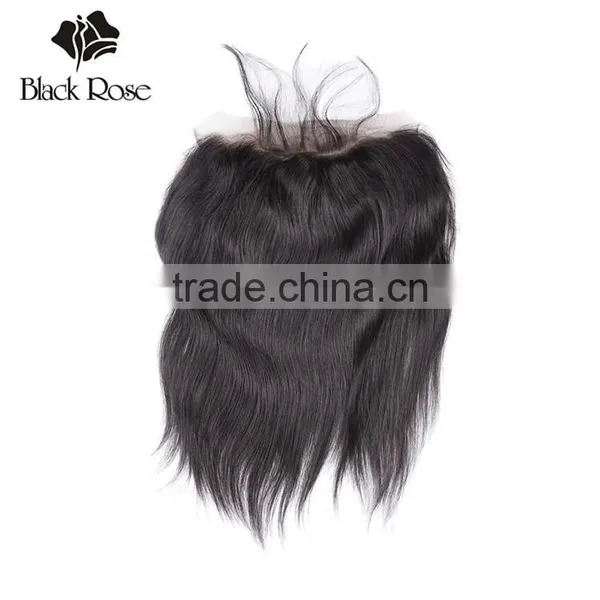 Black Rose Ear to Ear 360 Lace Frontal With 360 Elastic Band, Wholesale Human Hair 360 Lace Frontal Closure photo-4