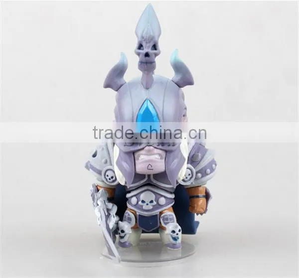 (Hot!!) World of Warcraft PVC Figure Q Version Action Figure Set of 4pcs WOW Zeratul/Diablo/Kerrigan/Arthas Q Version Model Toy photo-2
