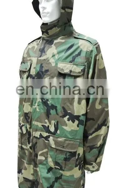 2017 Woodland Green Camouflage Military Mens Army Jacket photo-2