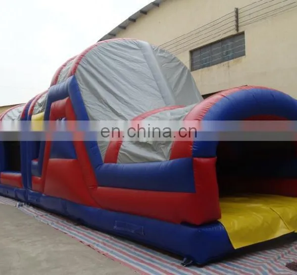 Giant Enclosed Inflatable Obstacle Course photo-2