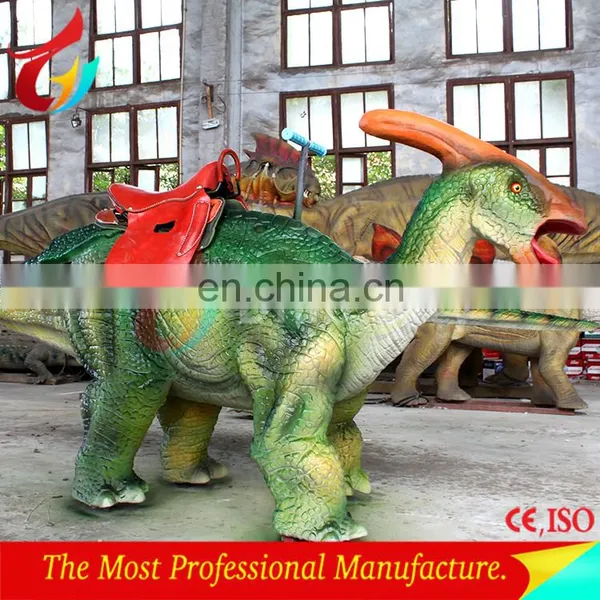 Realistic Robot Riding Dinosaur for Dinosaur Park photo-3