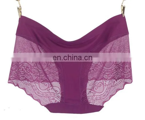 Very Soft Microfiber Seamless Panties Bonded Underwear for Fat Women photo-6