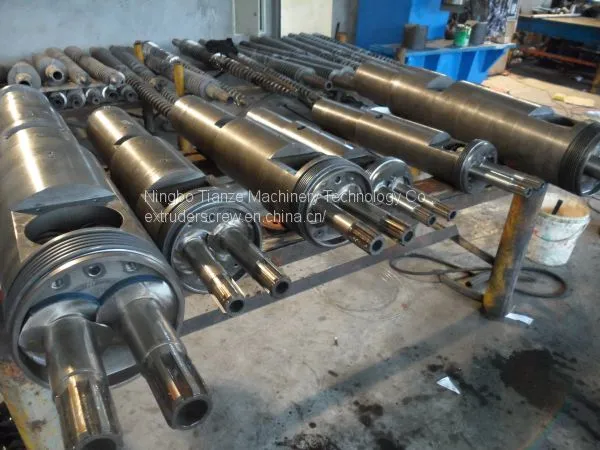 Screw Barrel for Electrical Cable Blow Film Blow Recycle Pelletizing Casting Film Plastic Plate Sheet Plastic Profile photo-3