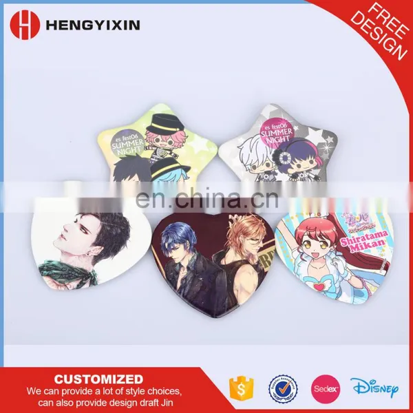 Custom Logo Custom Heart Button Pin Badge photo-4
