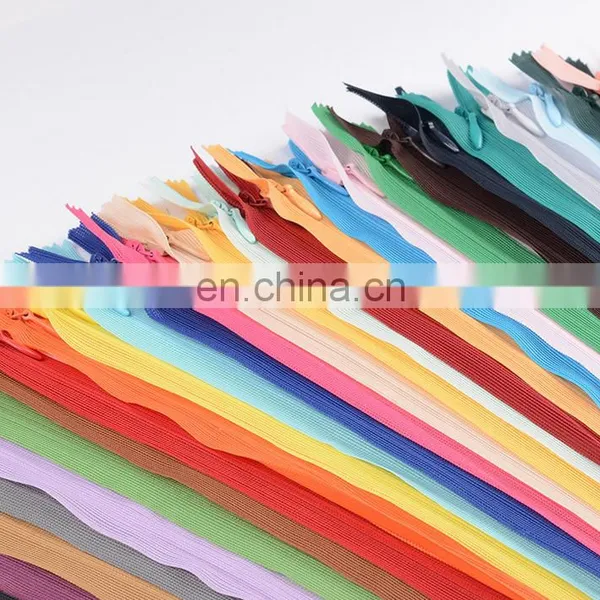 Long Chain Invisible Zipper Resin Zipper Rolls Factory for Garment Production photo-3