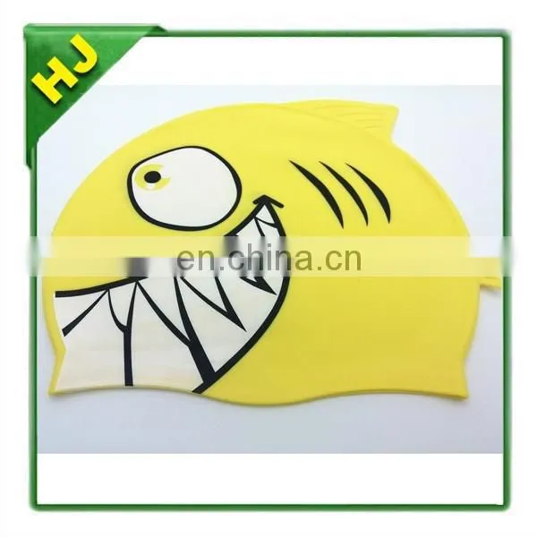 Fish Silicone Swimming Caps for Kids photo-5
