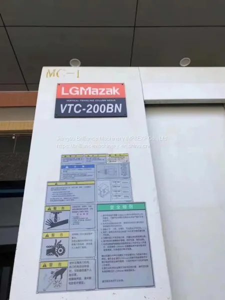Mazak VTC-200BN Vertical Machining Center photo-3