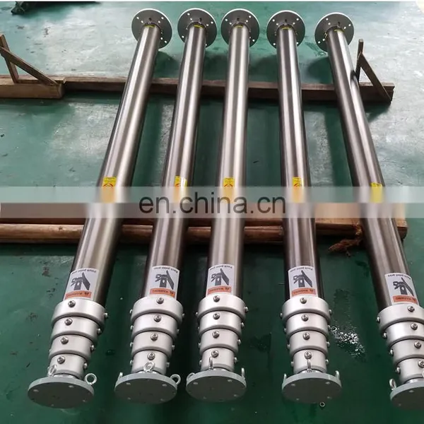 4m OEM Non-locking Pneumatic Telescopic Masts photo-4
