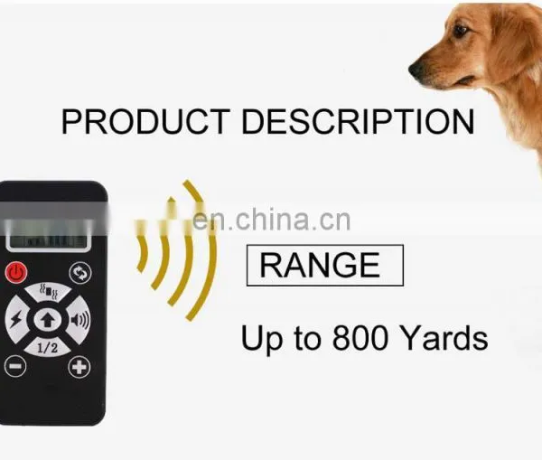 Dog Trainer Agility Remote Dog Training Collar Remote Rechargeable Waterproof photo-6