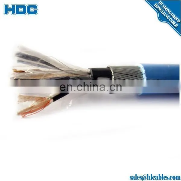 Mongolia Best Selling AVVGE Aluminum Conductor PVC Insulation Copper Tape Screen PVC Sheath 2x2.5mm2 Cable Price photo-4