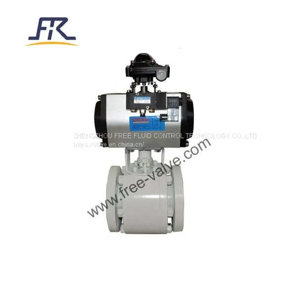 Fully Ceramic -Lined Flow Path Pneumatic Ball Valve photo-3