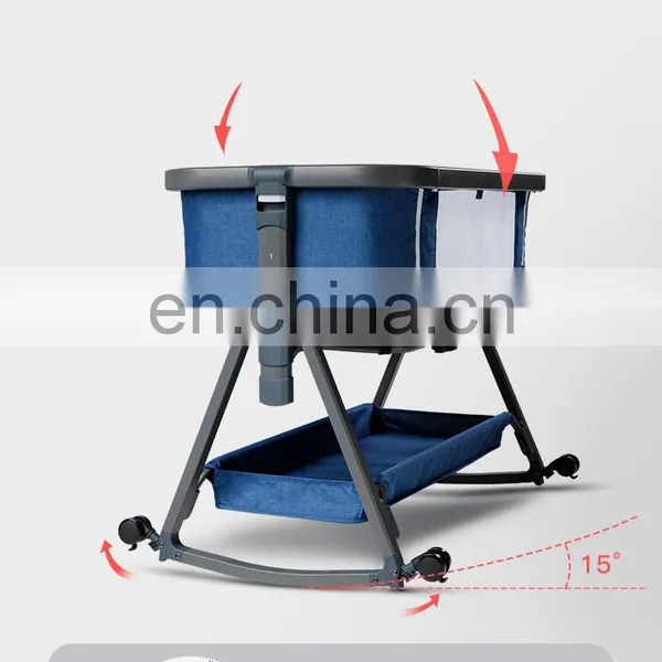 Multifunction Baby Crib Portable Bedside Sleeper Foldable Lightweight Bassinet photo-4