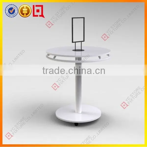Fashion New Design Useful Metal Rotating Clothes Plastic Display Stand photo-2