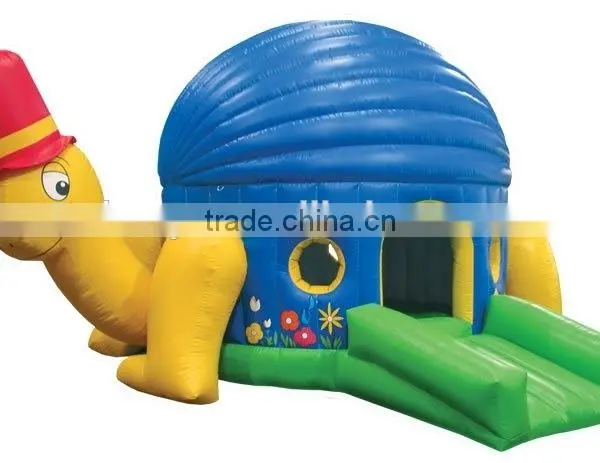High Quanlity Customized Funny Kids Inflatable Tortoise Jumping Castle photo-3