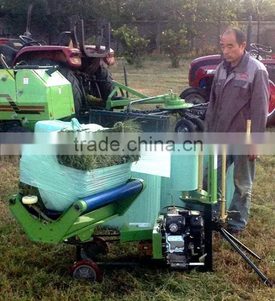 Runshine High Quality Straw Bale Wrapping Machine With Plastic Film photo-5
