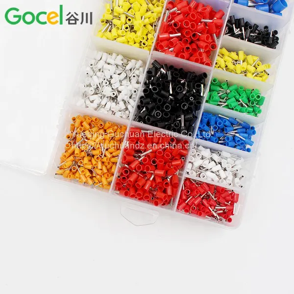 2120pcs European Style Tubular Terminal Block, Insulated Pin Terminal and Tubular Combination Set photo-3