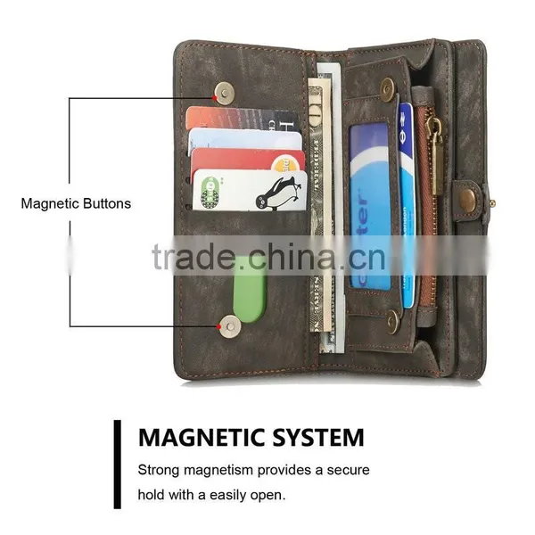 For Iphone 6 Flip Leather Case Luxury Wallet Cover Cell Phone Leather Case photo-4
