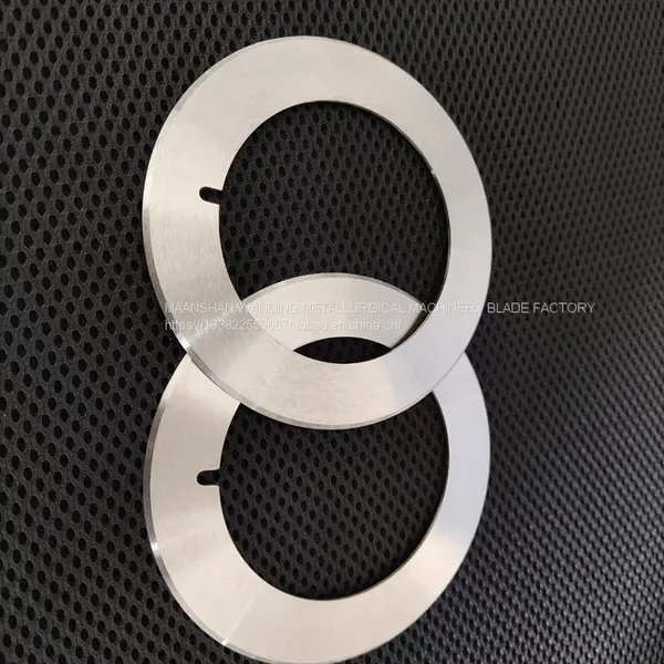 Slitting Cutter of Baling Machine Cloth Cutter Tungsten Steel Round Knife of Slitting Machine photo-4