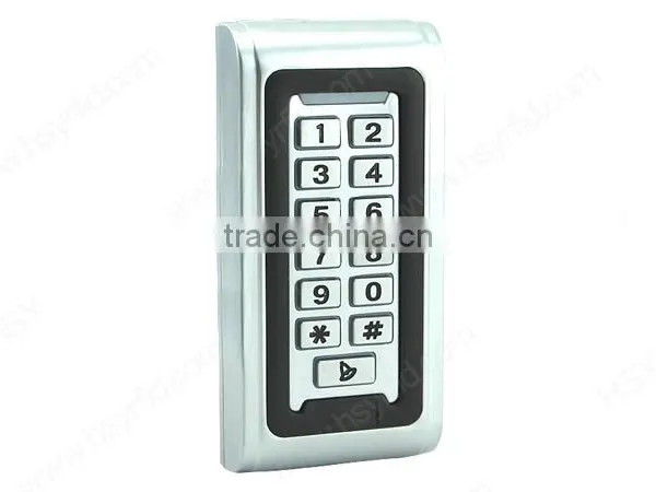 HSY-S212W Metal Shell Waterproof Wiegand26 RFID Card System Access Door Controller With Keypad photo-2