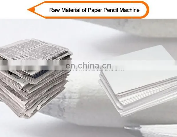 Manufacturer Waste Paper Recycled Pencil Making Machine in Nigeria photo-5