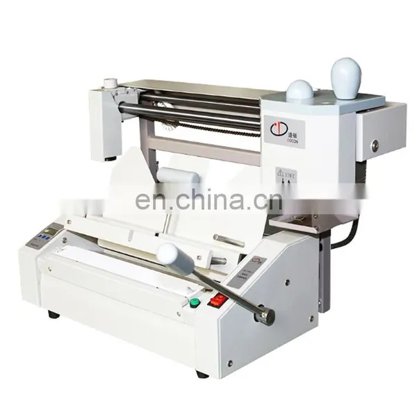 Manual Book Binding Machine With Hot Glue Square Back Desktop Book Perfect Binding Machine photo-4
