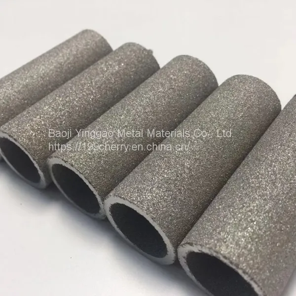 Customized Cylinder Titanium Filter Tube Cartridge photo-4