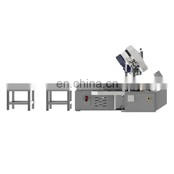 Efficiency Safe Band Saw Machine HBS-330A For Iron Pipe Beam Steel Metal With Competitive Price photo-5