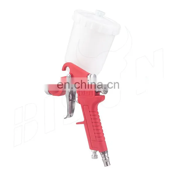 Bison China Professional Portable Mini Air Compressor Spray Guns For Paint Spray photo-3