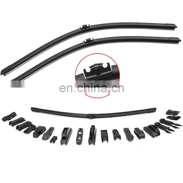 Genuine Universal High Quality Original Factory Supplier Reliable Silicone Cheap Price Carthree Section Wiper Blade For Toyota