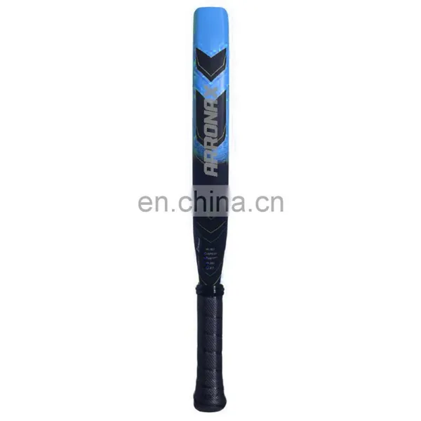 Low MOQ High Quality 100%Carbon Padel Tennis Racket Beach Paddle Tennis Racket photo-2