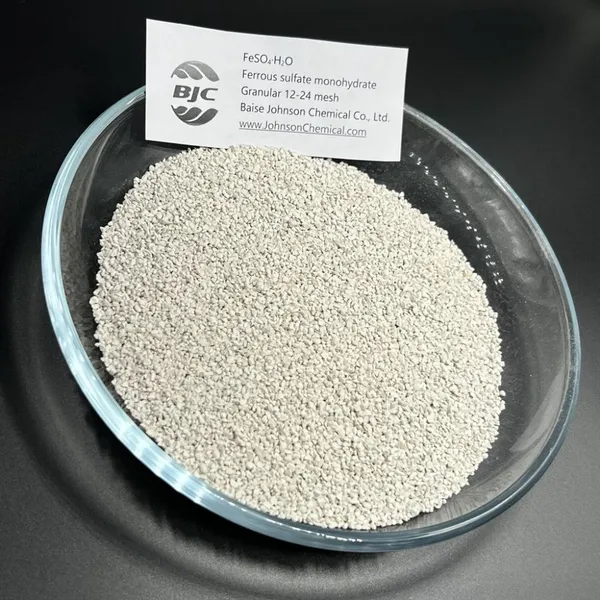 Factory Price Ferrous Sulphate Monohydrate Medium Granular for Fertiliser Additives photo-2