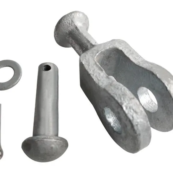 QH Ball Head Hanging Ring Hot-dip Galvanized Q-7 Power Fittings Connectors Can be Customized photo-3