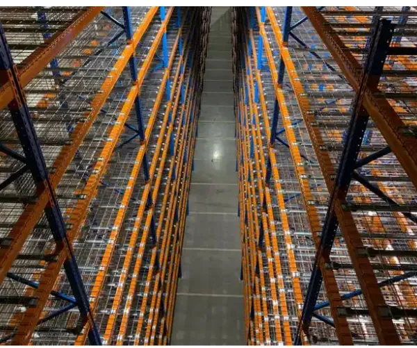 Warehouse Flared Welded Galvanized Steel Metal Storage Wire Decking for Pallet Racking photo-3
