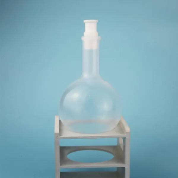 High-purity Pfa Round-bottom Flask, Ptfe Fluororesin Flask, Transparent for Easy Observation and Sterilizable photo-3