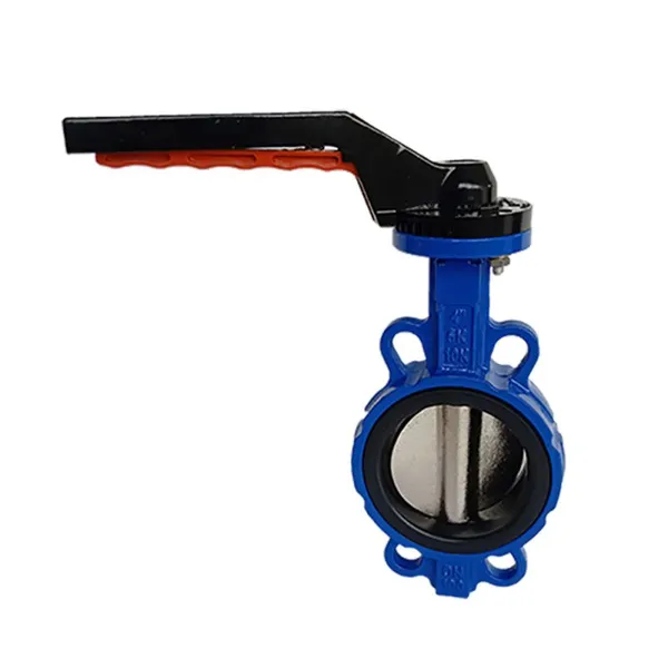 China Supplier Good Selling Cast Iron Marine Wafer Type Butterfly Valve PTFE Seat Butterfly Valve for Water Gas Oil photo-2