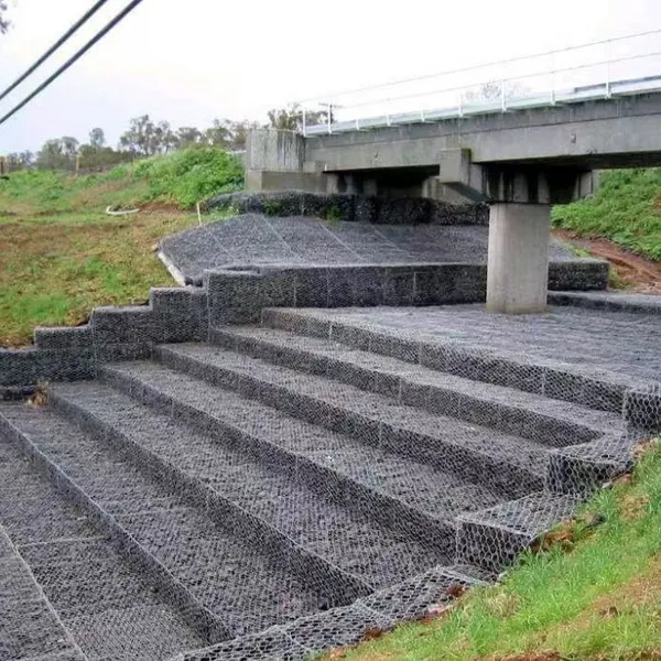 Hexagonal Wire Mesh Gabion 80*100mm Hole Size for Slope Protection photo-4