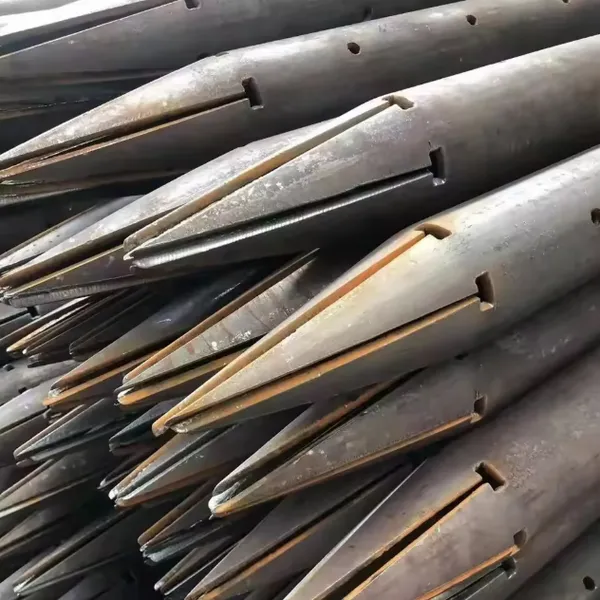 89*1m Q355 Advancing Steel Perforated Pipe Tunnel Pipe Shed Reinforcement Construction photo-2