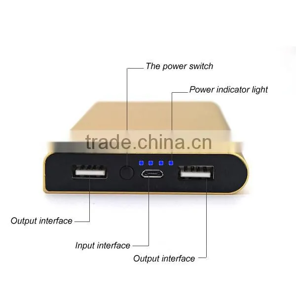 2016 New Portable External Battery Charger Power Bank 8000mah photo-4