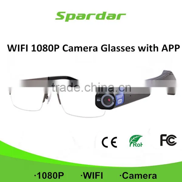 Wireless WIFI Werable Camera Smart Eye Glasses